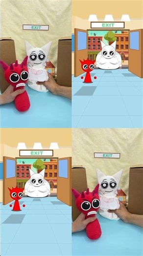 The Magic Door ( Animation Meme ) #shorts #funnyanimations | PLUSH PARODY