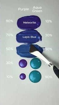 Relaxing Paint Mixing! #relaxing #colormixingmagic #paintmixing #colormixing #satisfying #asmr