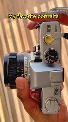 Captivating Portraits with the Minolta SRT 101 Camera