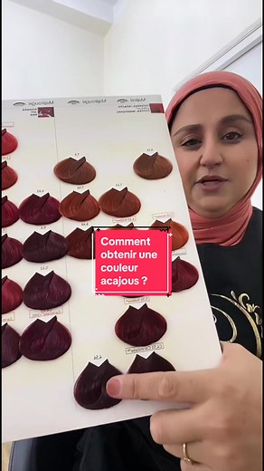 Comment obtenir une couleur acajous foncé
