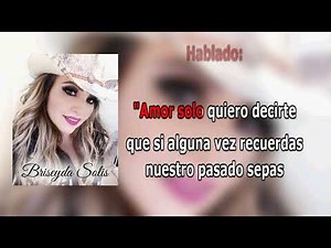 Briseyda Solis - El Adiós (Karaoke)