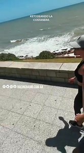💙 Abel #PINTOS caminando por Mar del Plata con los colores más lindos del mundo. | Data Racing