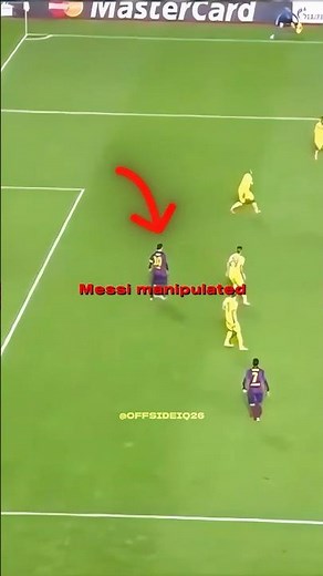 Messi Manipulated The Offside Rule 🤯
