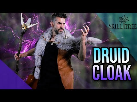 Making a Dark Druid Leather Mantle