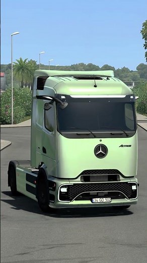 Experience the Satisfying Power of Mercedes Actros MP6 in ETS2! 🚛⚡️ #actros #ets2 #edit #phonk