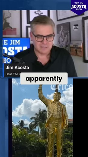 Gold Trump Statue Unveiled! Watch this pastor's reaction