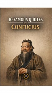 10 famous quotes by Confucius an ancient Chinese philosopher and teacher #quotes #confucius #wisewords #lovelife | The Wise Said