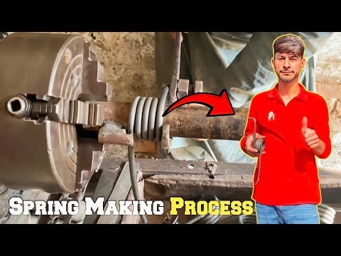 Mastering the Art of Spring Making on a Lathe | Comprehensive Guide and Techniques
