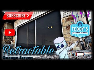Why Every Garage Needs This Retractable Screen Door!