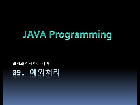Webjjang JAVA 2025.12 09-02 Execption for full exception handling (Java with Webjjang)