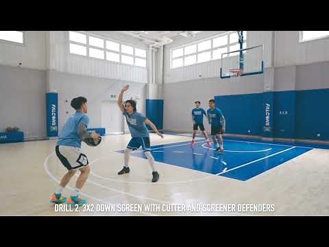 Off ball screens in basketball (episode 9 training drills)