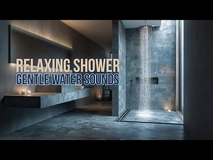 3 HOURS • Relaxing Shower Sounds 🚿 Cozy Bathroom Ambience for Sleep, Focus & Deep Relaxation