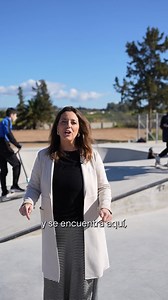 El distrito #Campanillas cuenta desde hoy con un nuevo 'skatepark' situado en la barriada de Santa Rosalía-Maqueda. Lo cuenta la concejala del distrito, Mar Torres. #Málaga #skatepark #skate #Campanillas | Ayuntamiento de Málaga