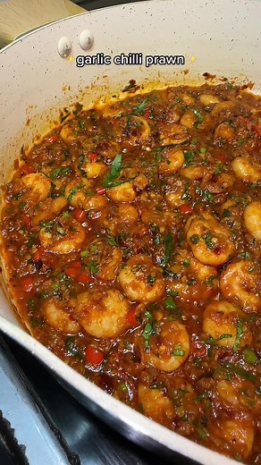 Delicious Garlic Chilli Prawn Recipe