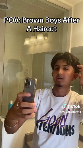 Brown Boys Haircut Transformation | Brown TikTok POV Video