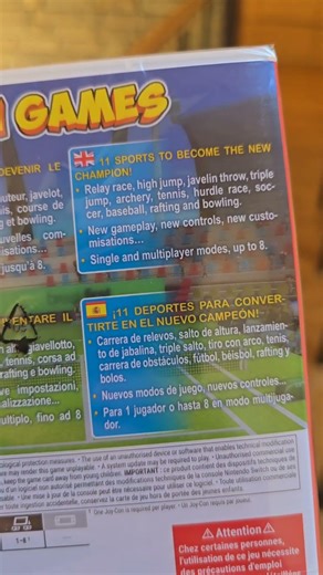 INSTANT SPORTS SUMMER GAMES (nintendo switch)