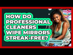 How Do Professional Cleaners Wipe Mirrors Streak-free? - Homekeeping Handbook