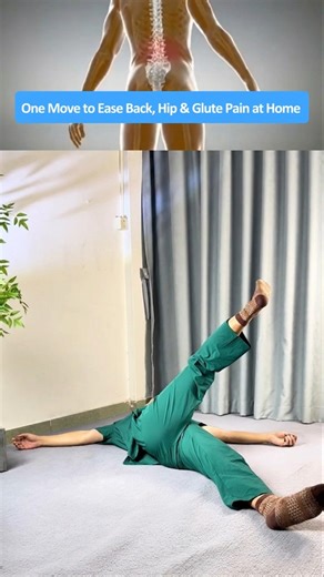 Say Goodbye to Sciatica and Hip Pain with This Easy Home Workout Routine