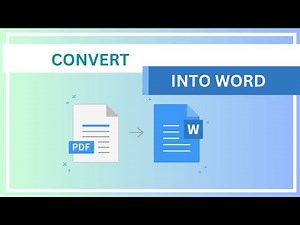 Free Online PDF to Word Converter - Fast, Accurate & Editable Docs