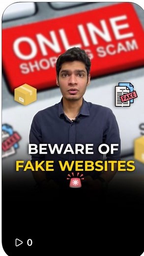 Tag your shopoholic friends now ✨ 🚨Recently many fake websites are created o which looks exactly like original ones. The interesting part? They are ranked higher ongoogle searches than the original ones!1,371When you search New Balance India, the first website that appears is actually a fake37website! People are lured by higher discounts that appear on such ecommerce stores and end up buying fake products or the products never arrive post the orderis I placed!likhtihaiThere are some websites wh