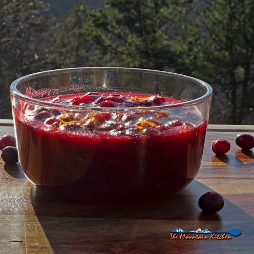 Brandied Cranberries - The Mountain Kitchen