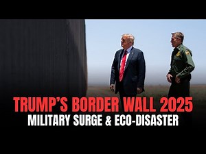 Trump’s Border Wall 2025: Completed Sections, Military Surge & Eco-Disaster! | TFN Breakdown