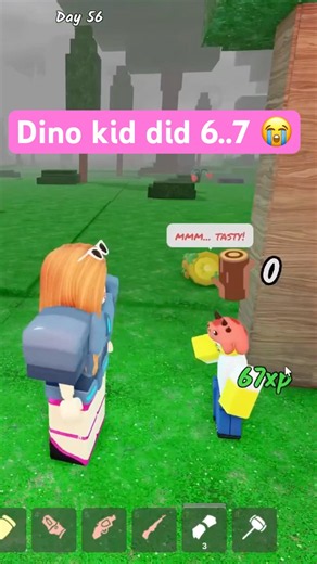 When Dino kid does 67…