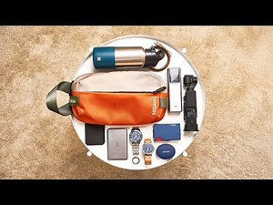 My Minimal Travel Sling Bag + The BEST EDC Tech Essentials!!!