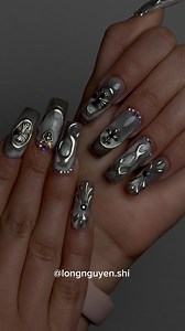 9.9K views · 55 reactions | Coffin Nail Shape Filling ASMR: Many people find this sound deeply satisfying 襤 | Nail Studio By Tom | Facebook