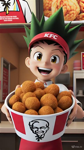 What if Gon Freecss Worked at KFC? 🍗🔥