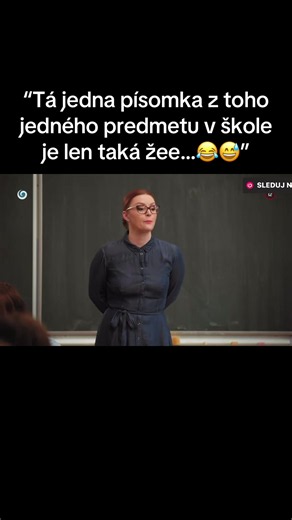 #fyp #foryoupage❤️❤️ #futureteacher #student #school Poznáme ten jeden predmet v škole 😂😅.