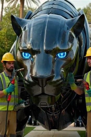 How Create Black Panther Front of House - The Shocking - Build House Fast AI Educational