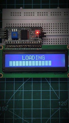 THANK YOU FOR 200 SUBSCRIBERS ❤️ | ARDUINO LCD DISPLAY SPECIAL #arduino #diytech #shorts