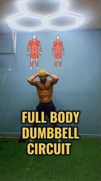 🌎 Full Body Dumbbell Sculpt Tutorial #fyp