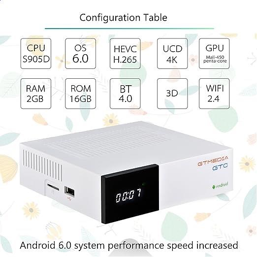 GT MEDIA GTC 4K Android 6.0 TV Box