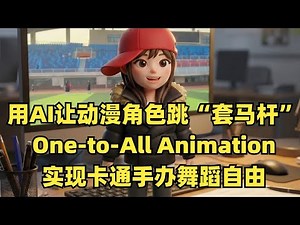 用AI让动漫角色跳“套马杆”！One-to-All Animation实现卡通手办舞蹈自由～