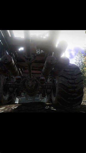 Kenworth 963 Hauling a Crane – Suspension & Drivetrain in Action | SnowRunner #logitechg29