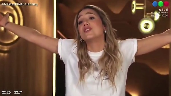 El insólito momento de Sofi Martínez en MasterChef Celebrity
