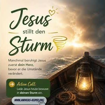 Danke JESUS, Du lässt mich nicht allein, auch wenn die Wellen hochschlagen…