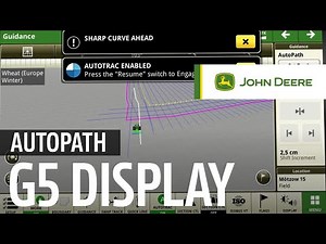 AutoPath (Boundaries) Tutorial on John Deere G5 Display | How-to Video