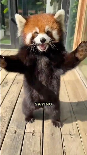 This Is How Red Pandas Try to Be “Scary”… and It’s TOO Cute 😭🐼