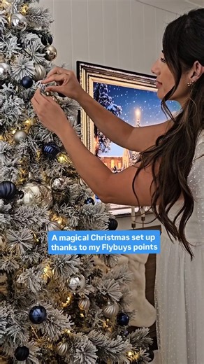 Redeeming Flybuys points for Flybuys Dollars to shop at Kmart for a Christmas tree… 🎄💙 Happy holidays! 🥰 📸 @athomewith_marianthe | Flybuys