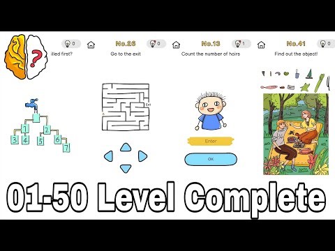 Brain Out Level 1–50 Complete! 🧠🔥 Full Walkthrough