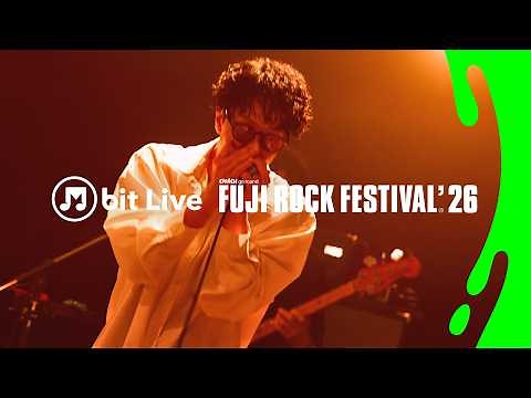 LIVE | GRAPEVINE – ねずみ浄土/天使ちゃん/1977 -M bit Live x FUJI ROCK FESTIVAL'26 Special Live
