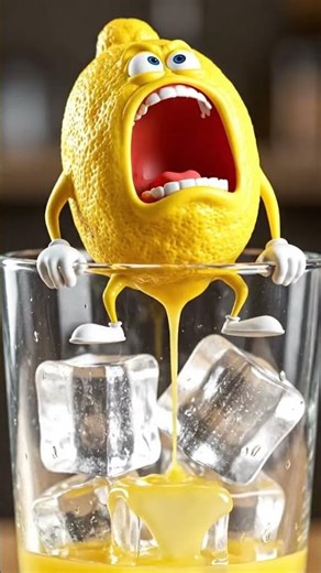 The Lemon That Squeezed Itself! 😂 #Shorts