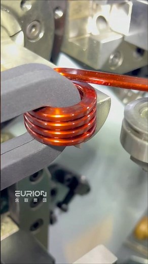 How Common Mode Inductors Are Precisely Wound | Flat Copper Wire Winding Process