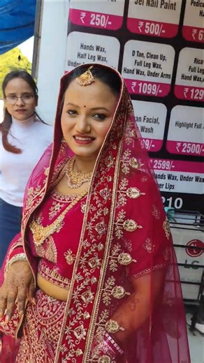 Bridal makeup #bridal makeup #dulhan makeup #viral