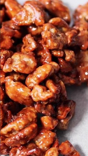 くるみのキャラメリゼ　Caramelized Walnuts