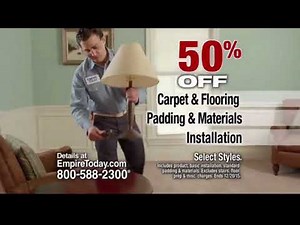 Empire Today 50 50 50 Sale Carpet and Flooring Commercial 2015 V2