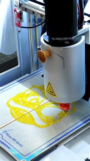 Unnecessary Inventions on Instagram: "I got myself a candy 3D printer."